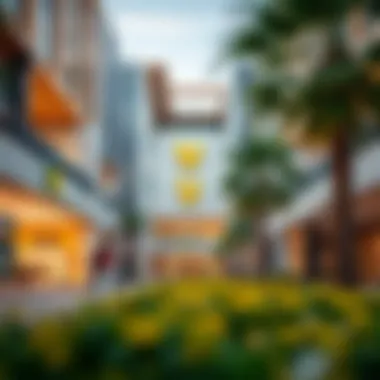 Vibrant Retail Hub in Jumeirah Village Circle Modern shopping area in Jumeirah Village Circle