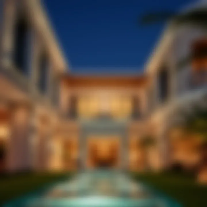 Architectural Mastery of Laya Mansion Architectural design of Laya Mansion showcasing modern features