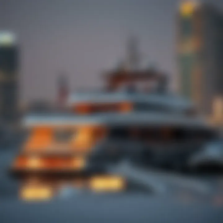 Exclusive private yacht in the vibrant Dubai marina