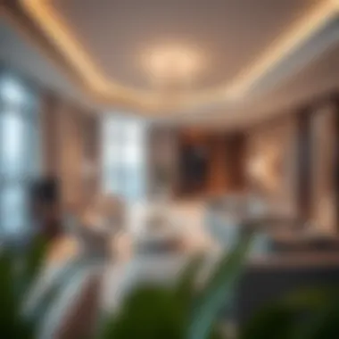 Interior of a Residential Unit in Marina Tower Luxurious interior of a residential unit in Marina Tower