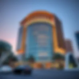 Stunning exterior view of Marsa Plaza showcasing modern architecture