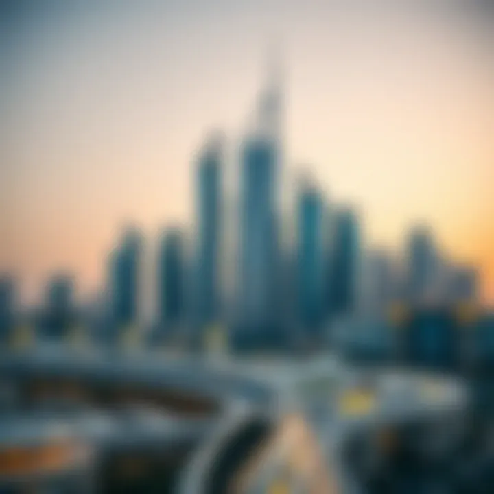 Stunning skyline of Dubai showcasing modern architecture