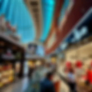 Diverse Retail Experience at Oasis Mall Interior shopping area filled with diverse retail options