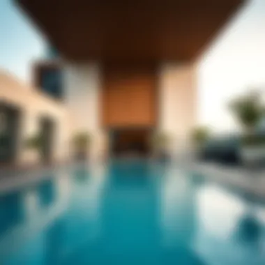 Exceptional Amenities at Palm Tower View of the amenities at Palm Tower Residences including pool and fitness center