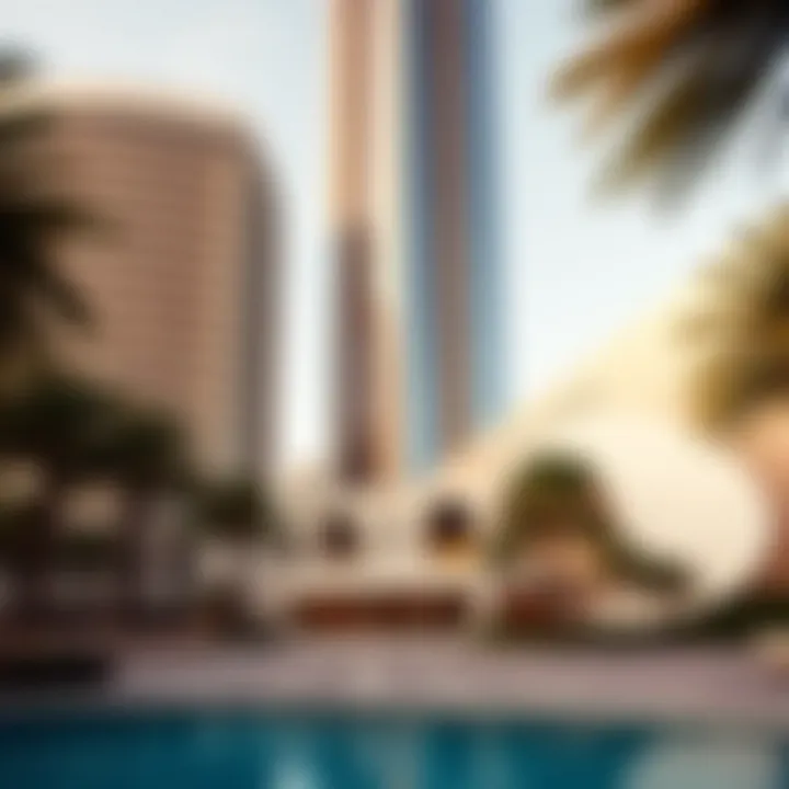 Stunning exterior view of Paramount Tower