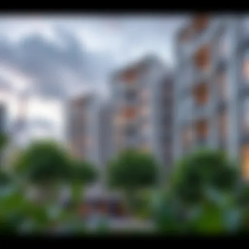 Architectural Elegance of Park Heights Square 2 Stunning architectural view of Park Heights Square 2