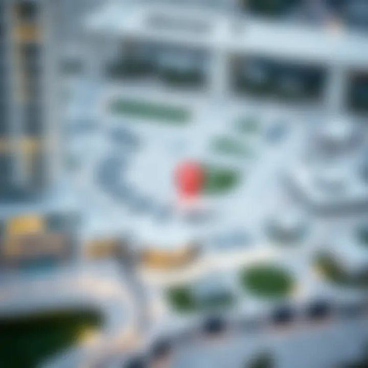 Strategic Location of Park Heights Square 2 Prime location map highlighting Park Heights Square 2 in Dubai