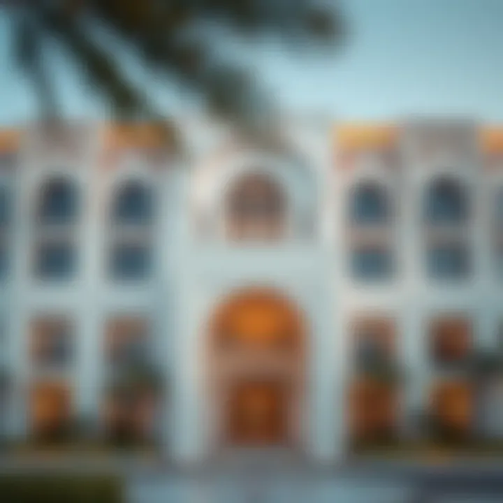 Architectural Brilliance of Reve Azizi Stunning architectural facade of Reve Azizi