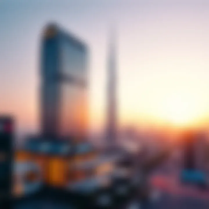 Investment potential infographic of RP Tower in Dubai's market