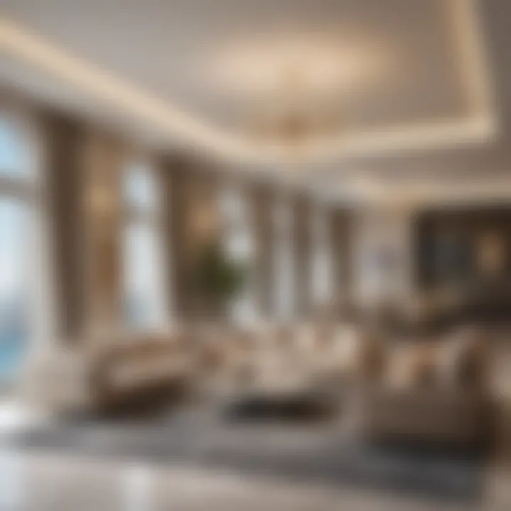 A luxury apartment interior representing high-end investments