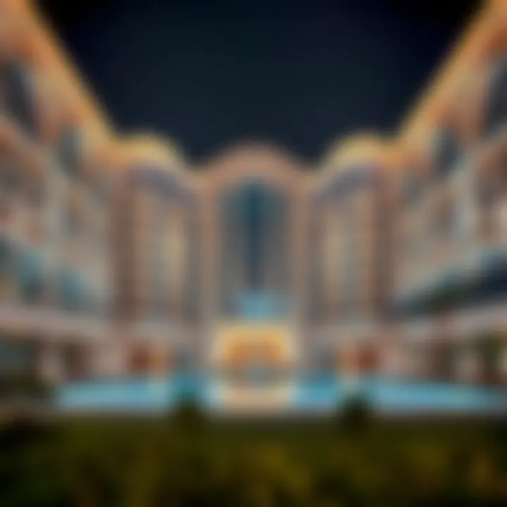 Stunning architectural design of Al Maya Dip Two