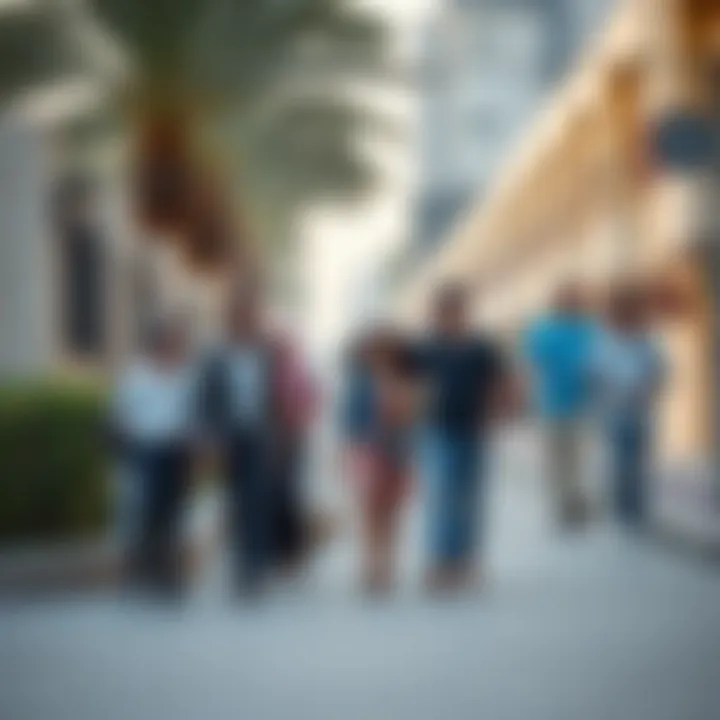 Community lifestyle surrounding Al Maya Dip Two