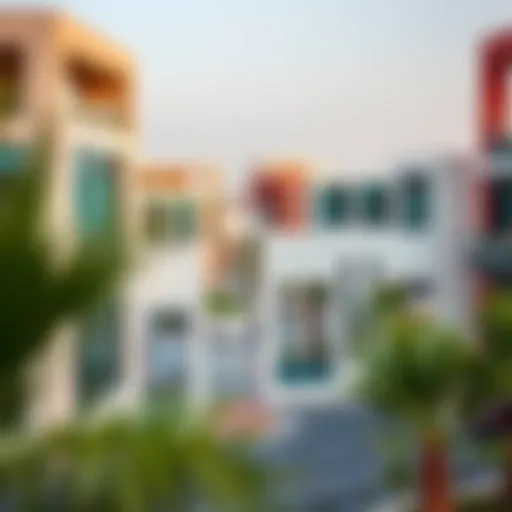 Panoramic view of Al Warsan 4 showcasing modern architecture