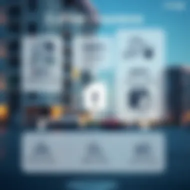 An infographic illustrating the claims process for apartment insurance in Dubai