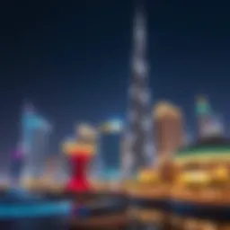 Stylish Dubai skyline showcasing luxury properties