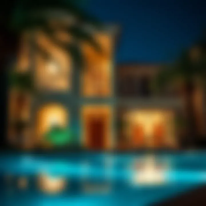 Exquisite Living: Luxury Properties in Dubai Luxury residential property in a prime Dubai neighborhood