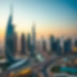 Overview of Dubai's skyline highlighting luxury
