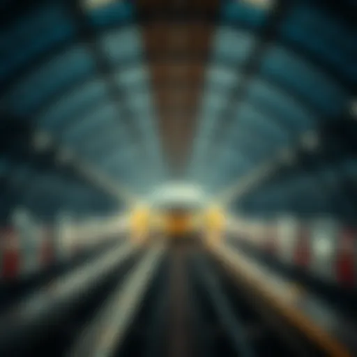 Interior view of Union Metro Station