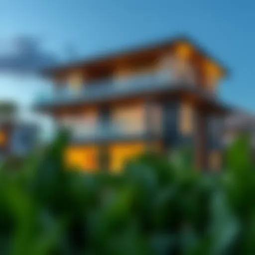 Architectural Elegance of Vida Hills Residence Stunning exterior view of Vida Hills Residence showcasing modern architecture