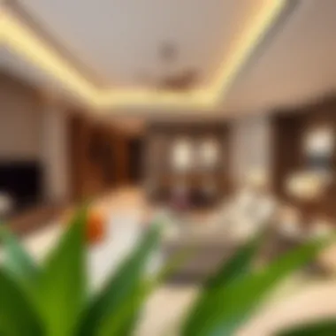 Interior Luxury of Vida Hills Residence Luxurious living space inside Vida Hills Residence with contemporary design