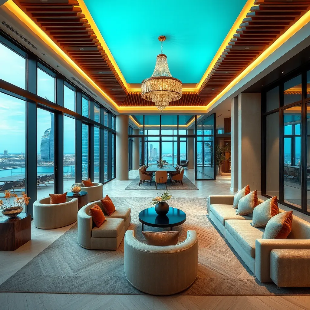 View of Indulging in Penthouse Luxury on The Palm